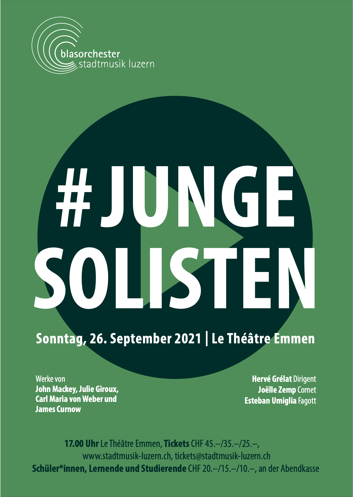 Poster Junge Solisten 2021