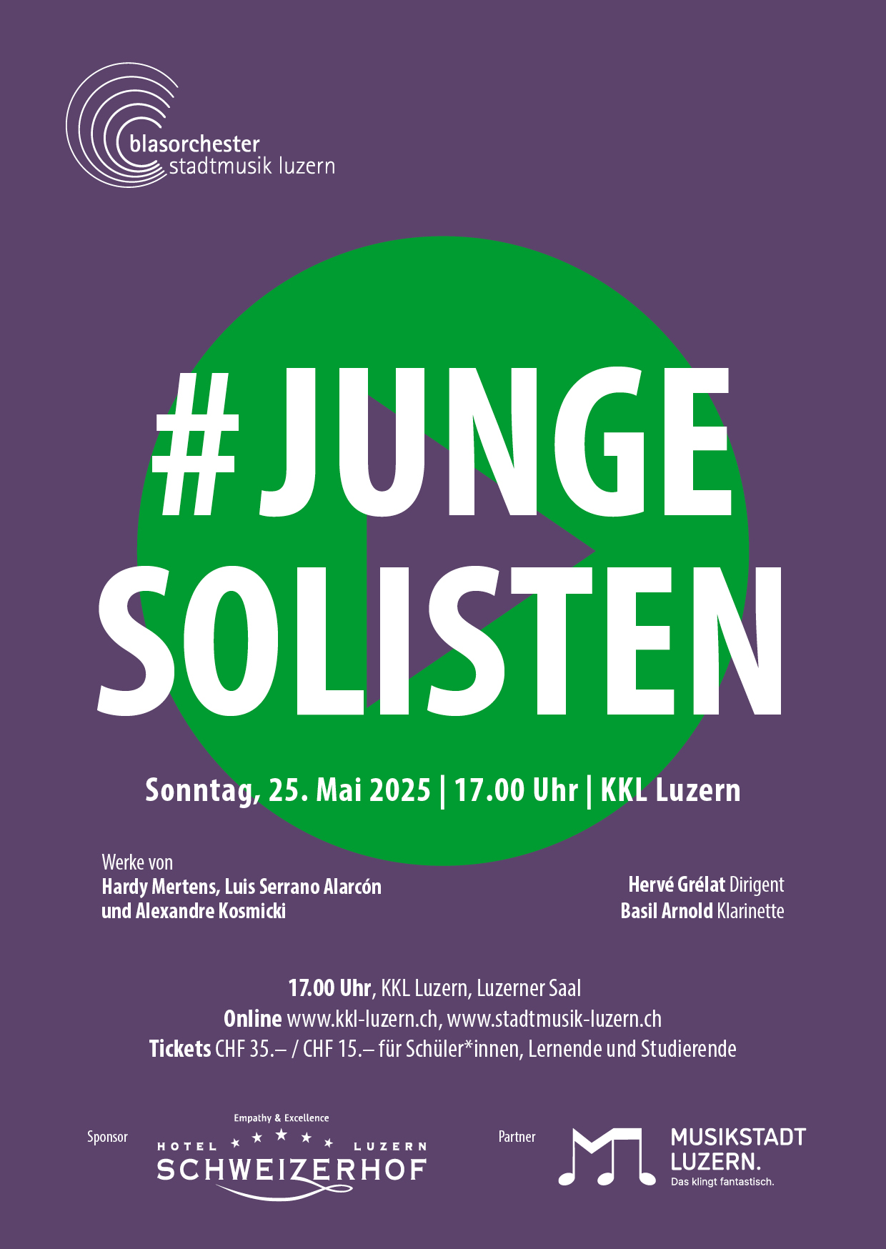 Poster Junge Solisten 2025
